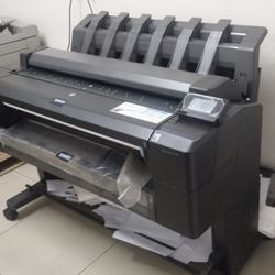 Hp Designjet T2500 36inch Print, Copy, Scan Multifunction Printer For Blueprint Construction Engineering Print