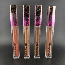 Amuse Rain On Me Long Lasting Matte Liquid Lipstick Set of 4 Nude Colors