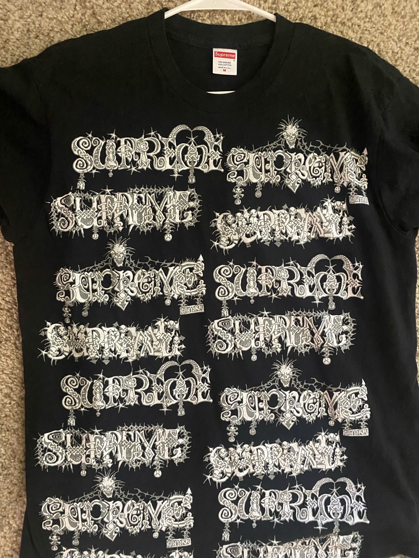 Supreme Tee Sz M