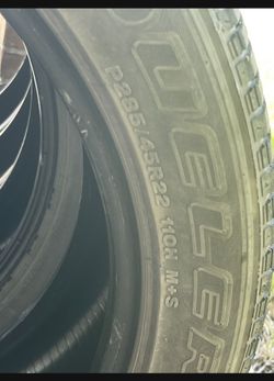 š ā22ā Tires for Truck/SUV ā Set of 4 ā Good Treadā
