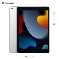 iPad 9th Generation (Silver) 64gb