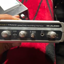 Fast track guitar interface