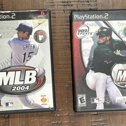 Classic PS2 Games - MLB 2004 and MLB 2095 (bundle)