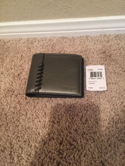 Brand new Coach wallet grey/black
