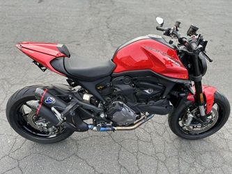 2022 Ducati Monster + Ducati Red