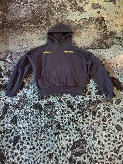 Extra Small, Scuffer hoodie with yellow print