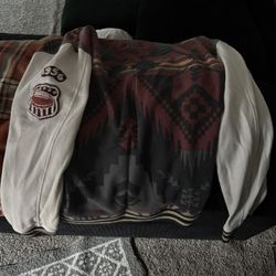True Religion stadium varsity jacket 