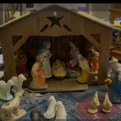 Christmas Scene With Extra