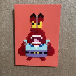 Perler Bead Picture Frame