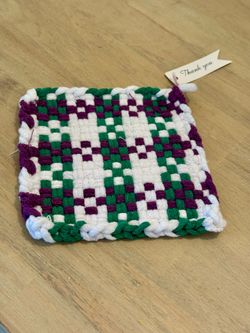 Potholder Handmade 100% Cotton