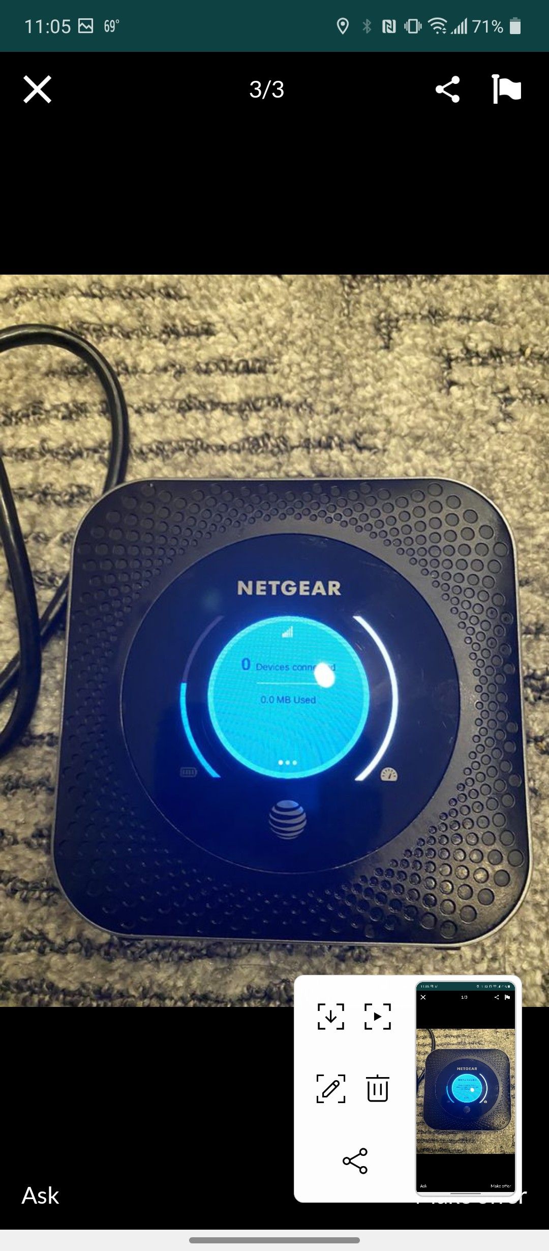 Netgear Nighthawk 5G mobile hotspot for Sale in Kansas City, MO OfferUp