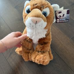 World Wildlife Foundation LIMITED NEW UNUSED W TAGS Stuffed Tiger