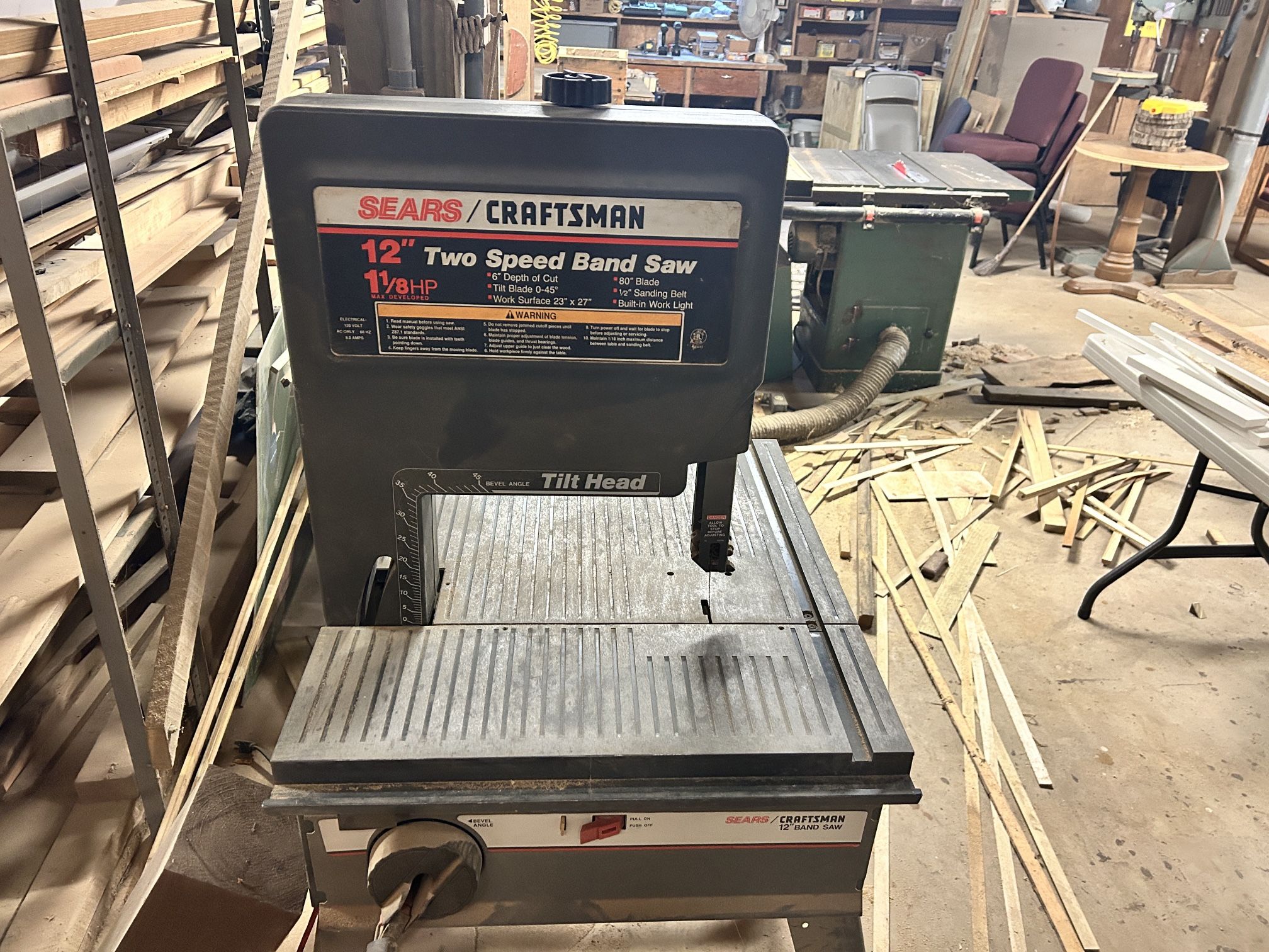 Craftsman Tilt Head Band Saw
