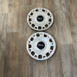 Fiat 500 Original Hubcaps