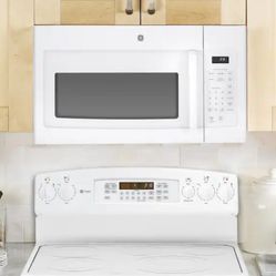 ☀️#4959 1.6 cu. ft. Over-the-Range Microwave in White