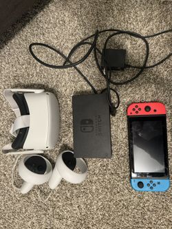 oculus vr Quest 2 And Nintendo switch