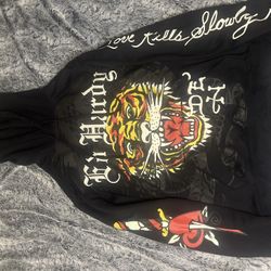 Black Ed Hardy Hoodie