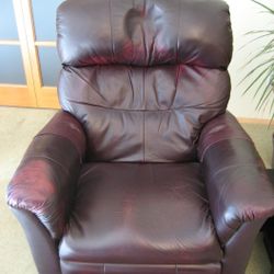 Leather Rocker Recliner by Flexsteel
