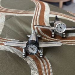 Limited Edition Fossil Airplane Clocks