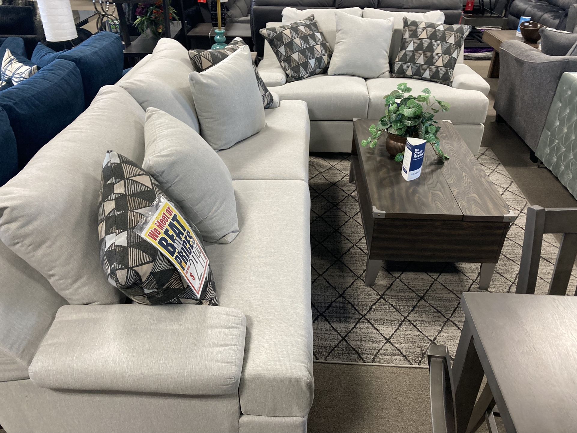 Deep Seating Sofa Loveseat ♥️ Easy Financing $2,499