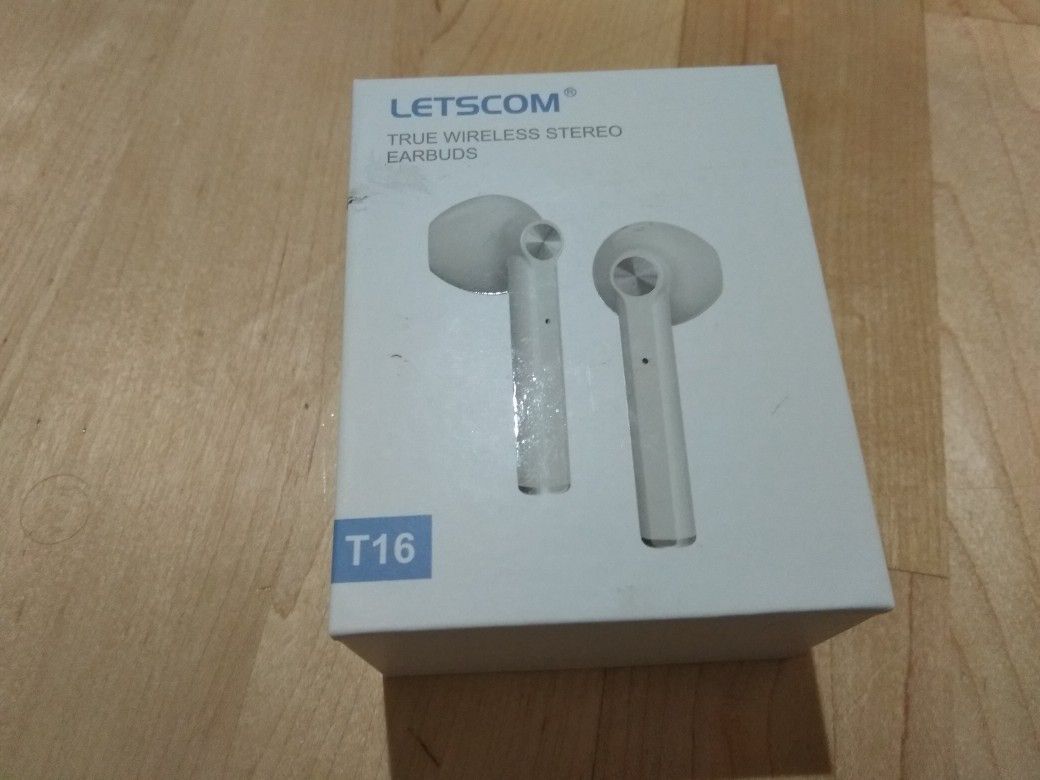 Letscom Wireless Stereo Earbuds - Never Used
