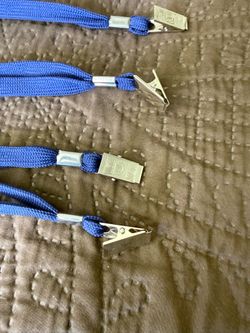 9 new neck straps with clip for ID badge name tag card holder lanyard