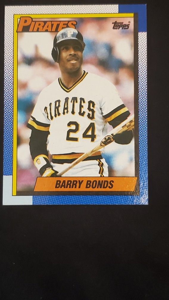 Barry Bonds 1990 Pirates Topps #220