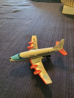Friction toy airplanes.  Pan Am.  And United
