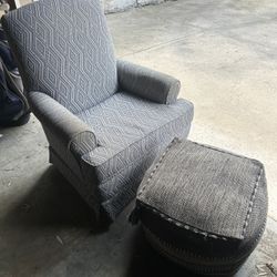 Cool Armchair + Foot Rest