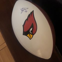 patrick peterson Signed football