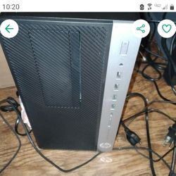 HP Elite Desktop Computer 705  G4  MT Tower & Keyboard 