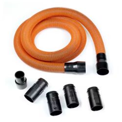 RIDGID 1-7/8 in. x 10 ft. LA2570 Locking Professional Vacuum Hose Shop Vacuum Attachment Kit for RIDGID Wet Dry Vacs @Tools-985