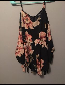 Floral Romper Dress