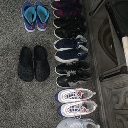Youth 5-6 Jordan, Nike,Puma,Crocs