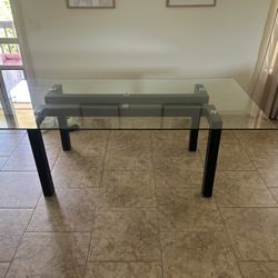Glass Dining Table 