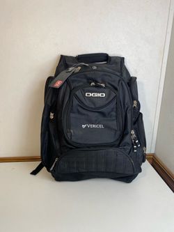 Ogio Metro Backpack Tech Specs Laptop Bag Black with Logo Vericel