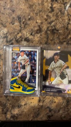 Jacob Misiorowski Milwaukee Brewers RC Baseball Cards Lot