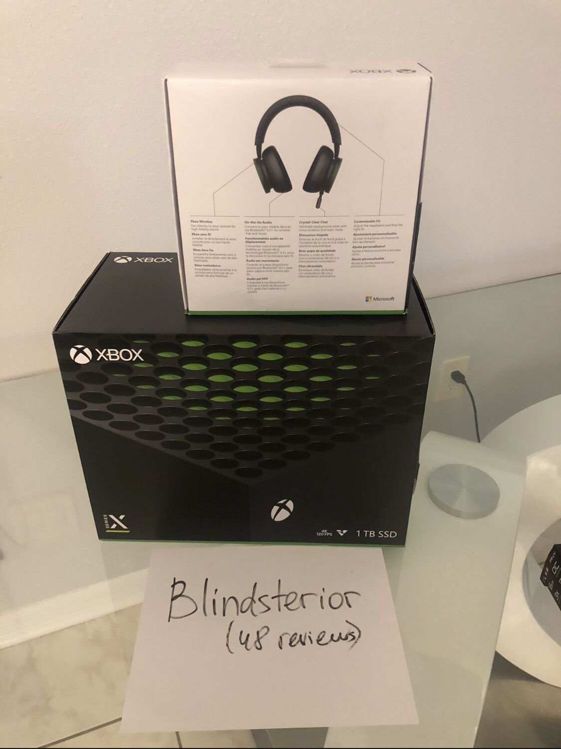 Xbox Series X With Headphones Set 