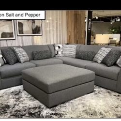 Brand New Ashley’s Nuvella Performance Fabric Sectional  