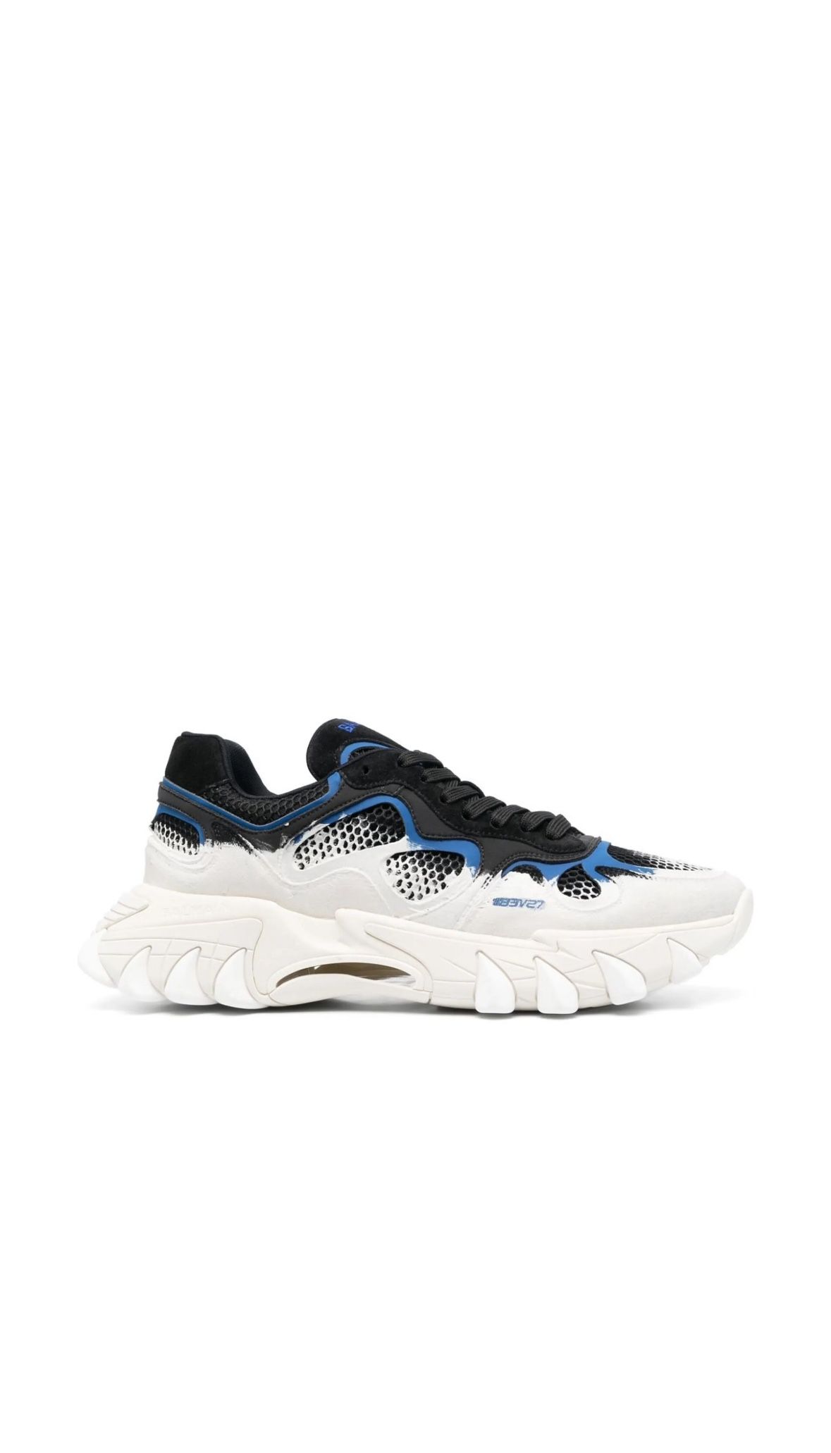 Balmain Paint Splatter B-East Mesh Sneakers Never Been Loved Eu 43 Us 10