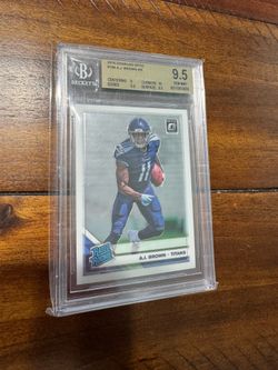 Optic rated rookie A.J Brown Beckett 9.5