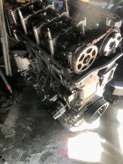 K24 RAA USA block with JDM accessories,sensors, & wiring