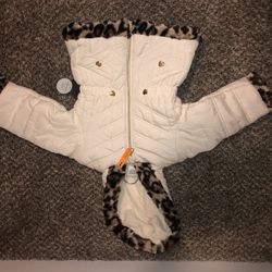 Winter Puff Jacket Girls Size 3T NEW
