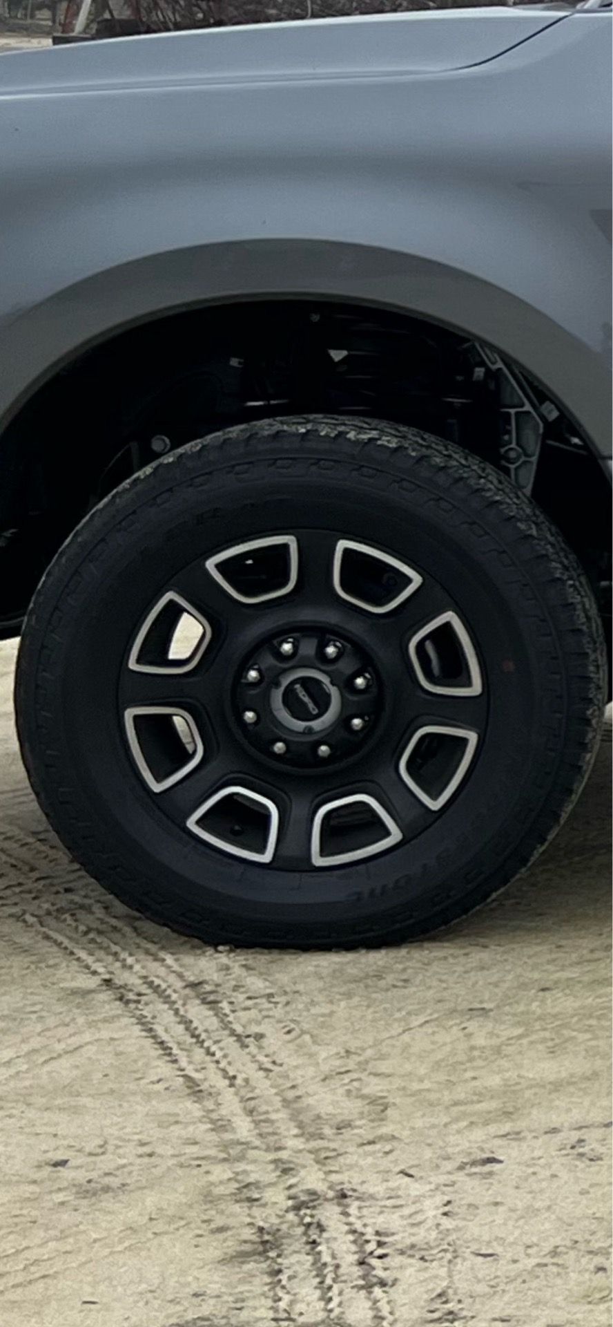 Ford Super Duty Platinum Rims and Tires