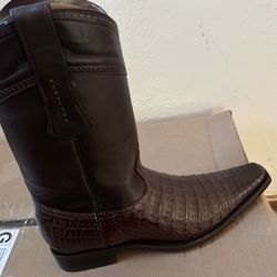 Caiman Belly Boot
