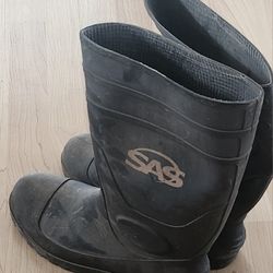 SAS Men Durable Rubber Boots 12