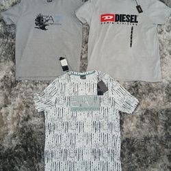 T Shirts Diesel, 2 Emporio Armani 