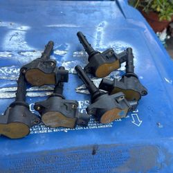 6 used oem spark plugs for c(contact info removed) benz