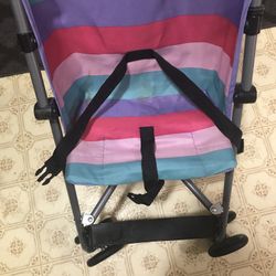 = multicolored, collapsible baby /toddler stroller for sale.