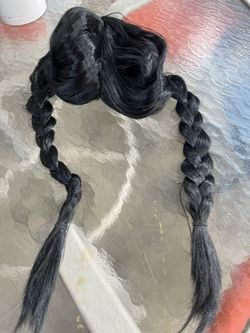 Black Braided Wig